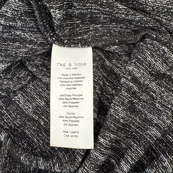 Rag & Bone | Knit Tonal Blocked Mini Dress - Picture 4 of 4